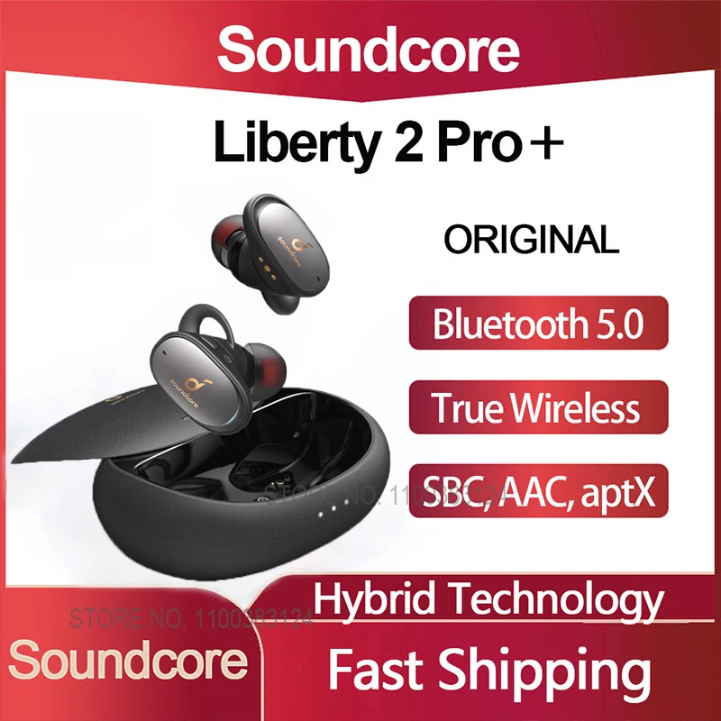 

Original Soundcore Liberty 2 Pro+ true wireless Bluetooth headset earbuds wireless charging Astria coaxial acoustic Architecture