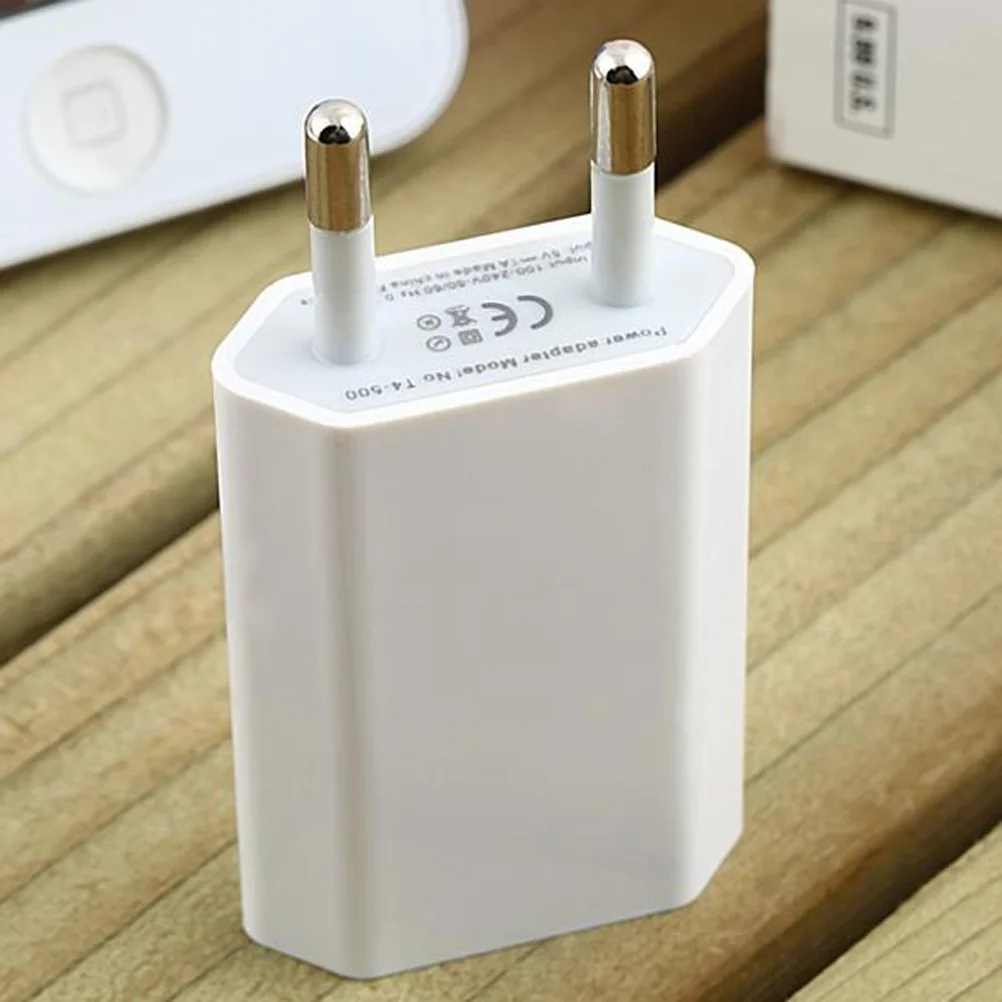 

EU Wall USB AC Universal Power Adapter Home Travel Adapter Charging Plug