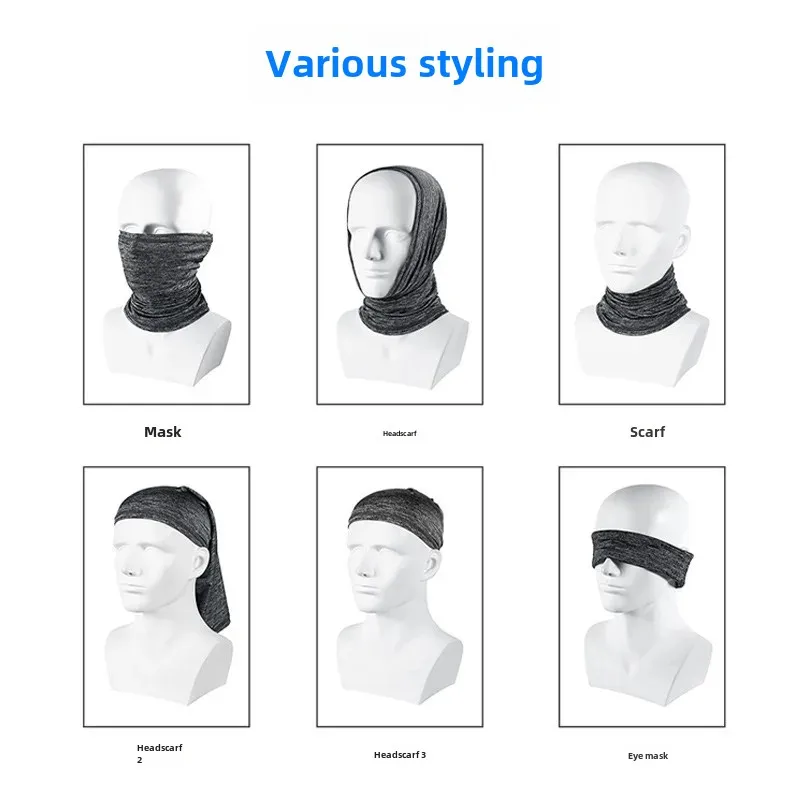 Уличная трансграничная солнцезащитная маска для езды на мотоцикле ледяной шелк