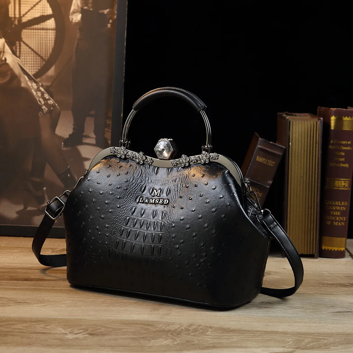 Роскошная модная женская сумка из натуральной кожи 2024 вместительные трендовые