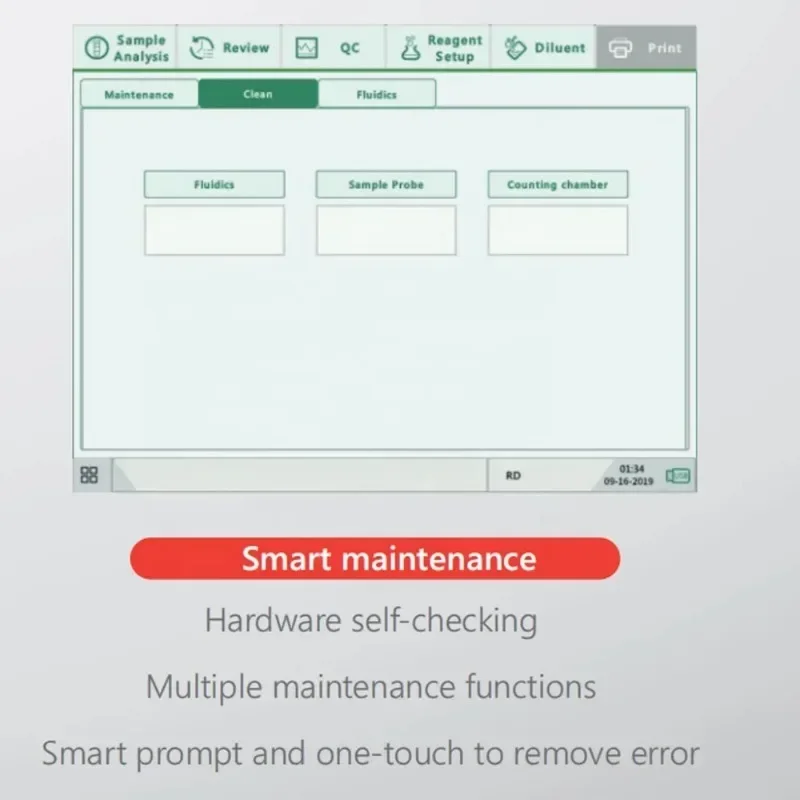 Автоматический ветеринарный анализатор гемограммы для животных POCT CBC