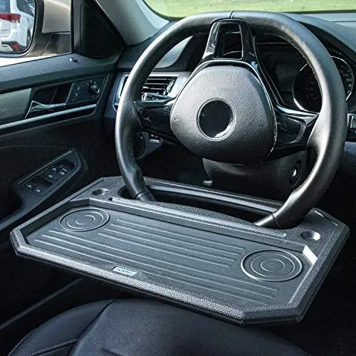 

Steering Wheel Desk Portable Car Steering Wheel Tray Universal Truck Steering Wheel table Multifunctional Car Auto Desk Table