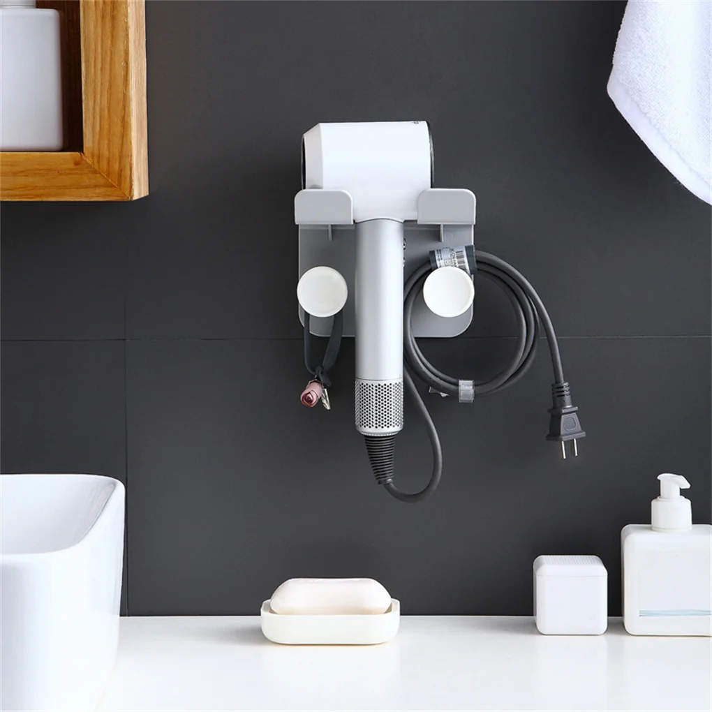 

Вешалка для сушки волос, держатель для выпрямителя, полка для спальни, гостиной, экономия места, органайзер, принадлежности для квартиры, зе...