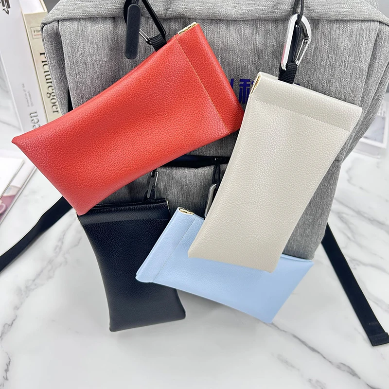 Мягкий Чехол Для Очков Из Искусственной Кожи Унисекс