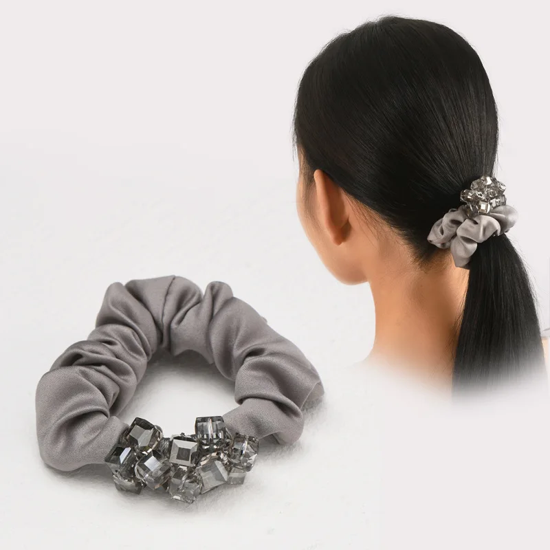 

Lash hair head-dress escherichia coil female in 2021 the new South Korea contracted temperament hair horsetail hair accessories