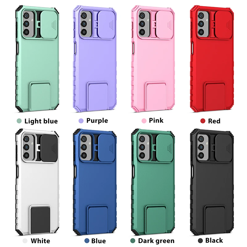 

Case for Samsung Galaxy A13 with Lens Sliding Window Cover for A32 A52 A52S A72 A42 A02S A22 M32 A02 A33 F12 A12 4G 5G