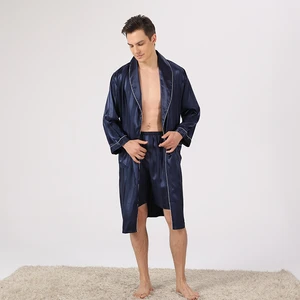 Image for Hot Men's Pajamas Summer Ultra-Thin Solid Color St 