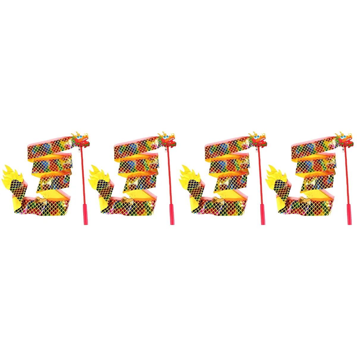 

Luminous Gymnastics Ribbon Adult Dance Performing Prop Wear-resistant Streamer Dragon Children Wand Wedding