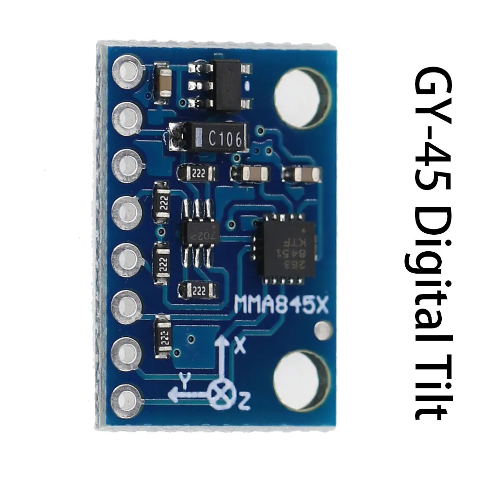 

GY-45 MMA8451 MMA8452 модули цифровой триосевой акселерометр высокая точность