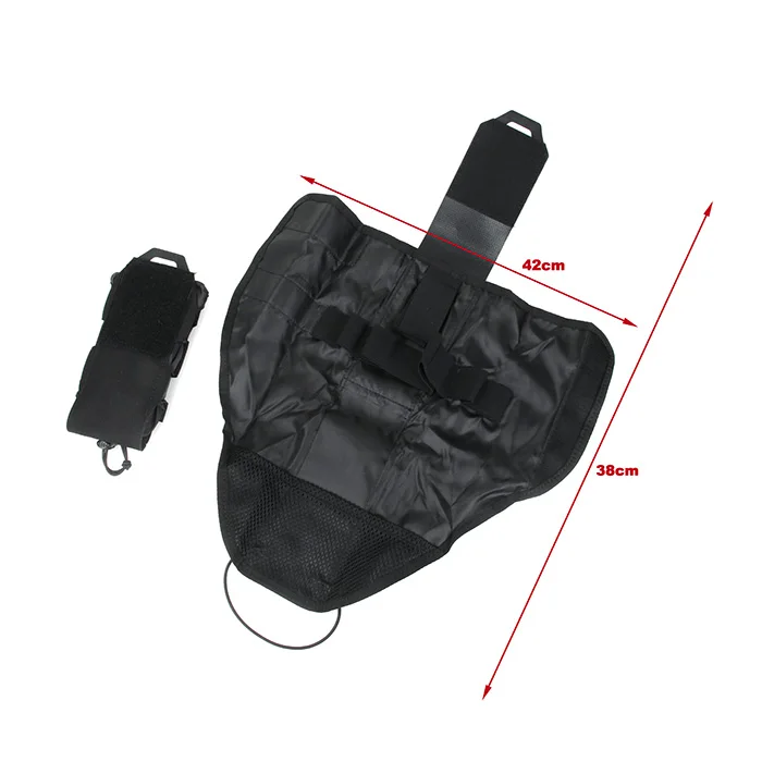Sports Tactical Military Vest Accessory Bag Medical Sundry Bag 500D Cordura Fabric