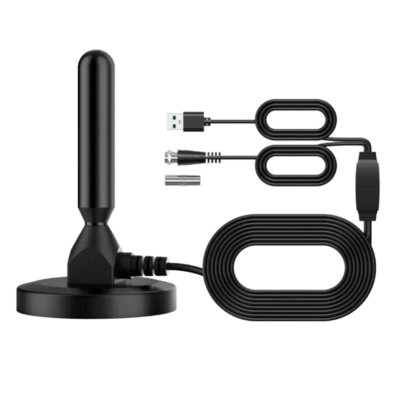 

Hot Indoor HD Digital Television Antenna 120 Miles Long Range Reception With Amplifier Signal Booster For 4K 1080P VHF UHF