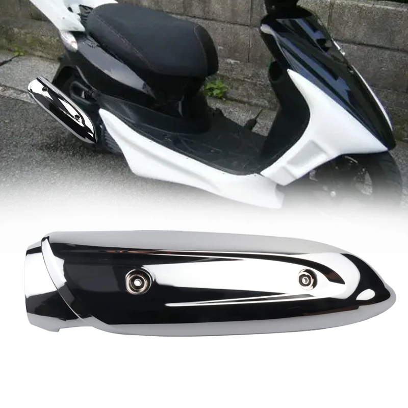 

Для JOG ZR JOG 50 3P3 SA36J SA39J мотоцикл скутер хромированная крышка глушителя защитная крышка выхлопной трубы