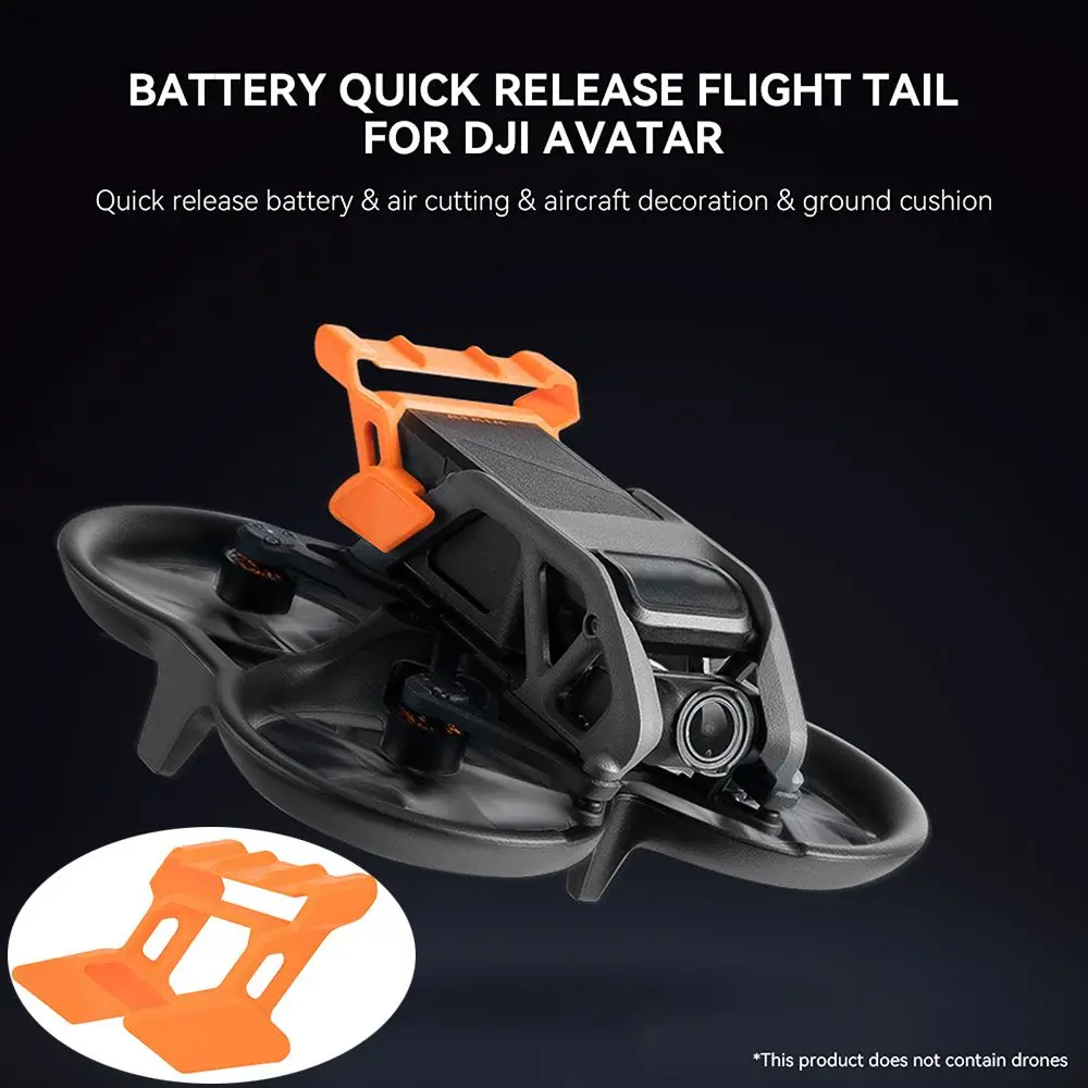 

Safety Drone Accessories Decoration Flying Tail Battery Quick-Release Flight Tail Light Weight For DJI Avata