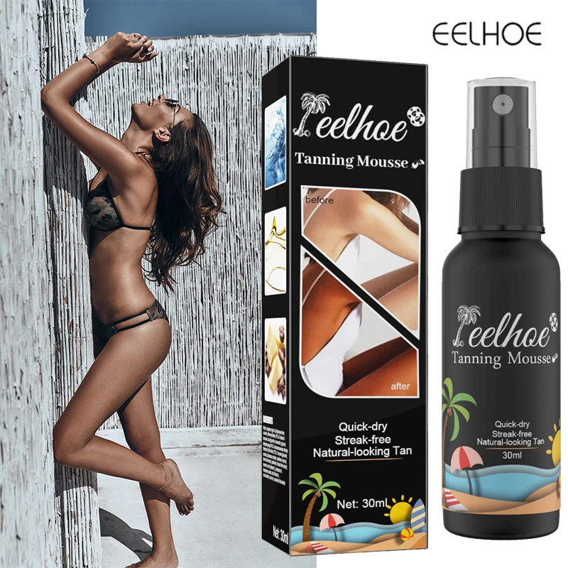 Sexy Solarium Oil Body Tanning Glowing Bronzer Lotion Quickly Coloring Long Lasting Natural Tan Sunscreen Spray Skin Care Summer