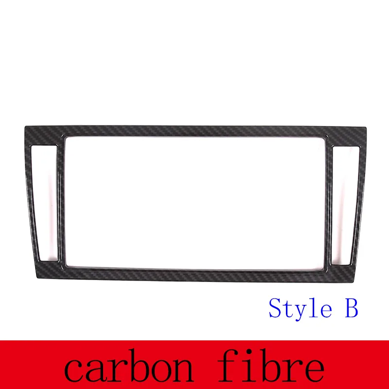 

ABS углеродное волокно/матовый черный для Jaguar F-TYPE 2013-18, автомобильная центральная консоль, экран навигации, фотоаксессуары