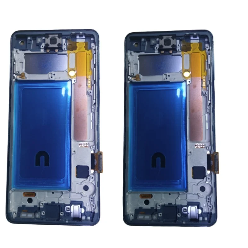 Фото TFT LCD-дисплей для Samsung Galaxy S10 SM-G973F/DS G973U G973, сенсорный экран, дигитайзер в сборе, запчасти для ремонта, с рамкой №4
