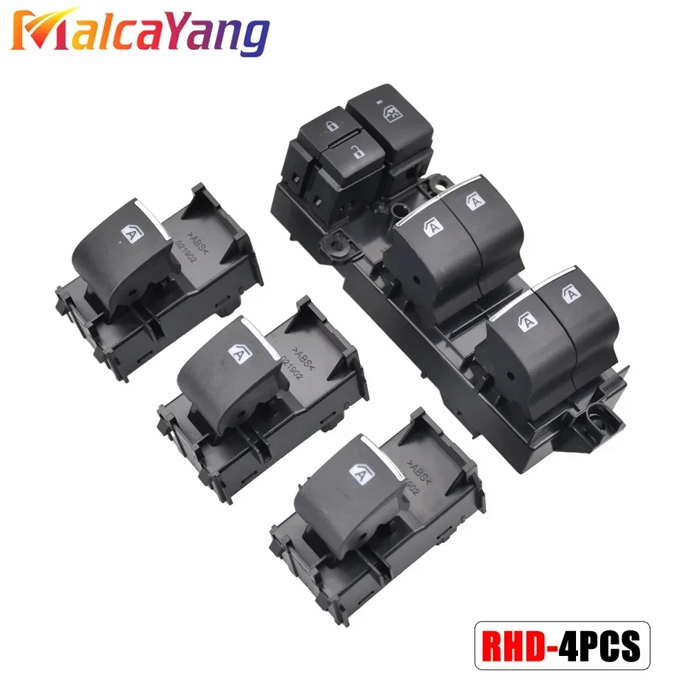 

Одиночный и главный переключатель стеклоподъемника, кнопка управления светодиодной подсветкой для Toyota Camry Corolla C-HR 2018-2020 и RAV4 2019 2020 2,5 л 3,5 л