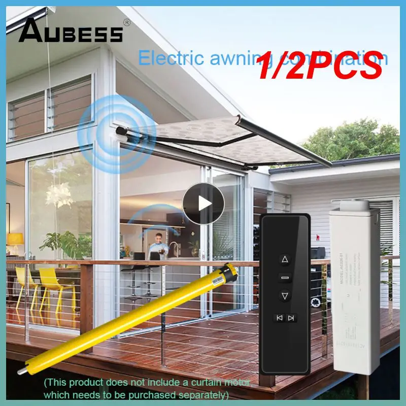 

1/2PCS RF433 Remote Controller AC123-01 AC123-02 AC123-06 AC123-16 for A-OK RF433 Curtain Motor/A-OK RF433 Tubular Rolling Motor