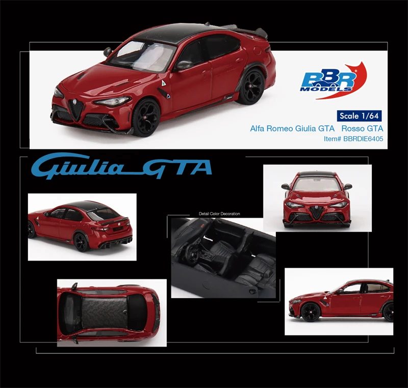 

BBR 1:64 Alfa Romeo Giulia GTAm /GTA Model Car