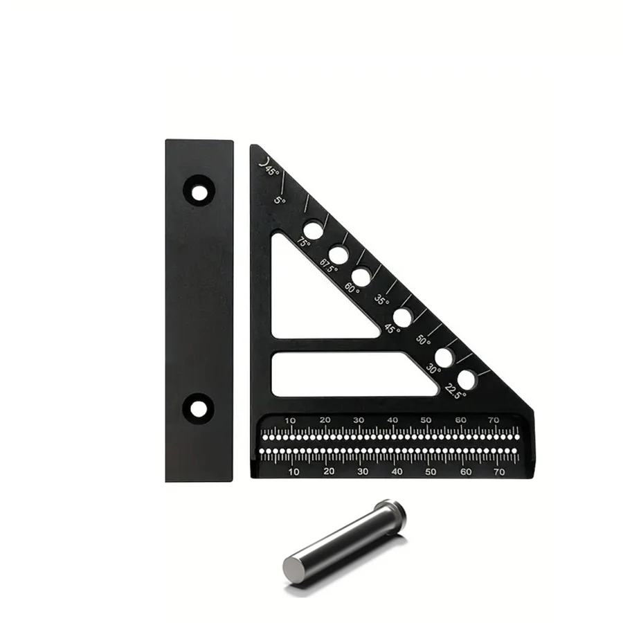 

3D Многоугольный Транспортир из Алюминия