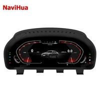 navihua linux system auto meter gauge speedometer for bmw f10 car electric digital instrument cluster x4 f26 dashboard