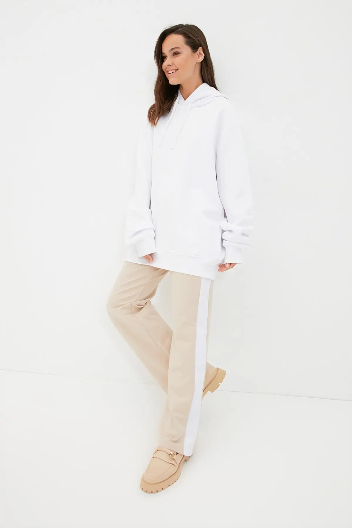 

Trendyol Yanı Stripe Knit Sweatpants TCTAW22EI0017