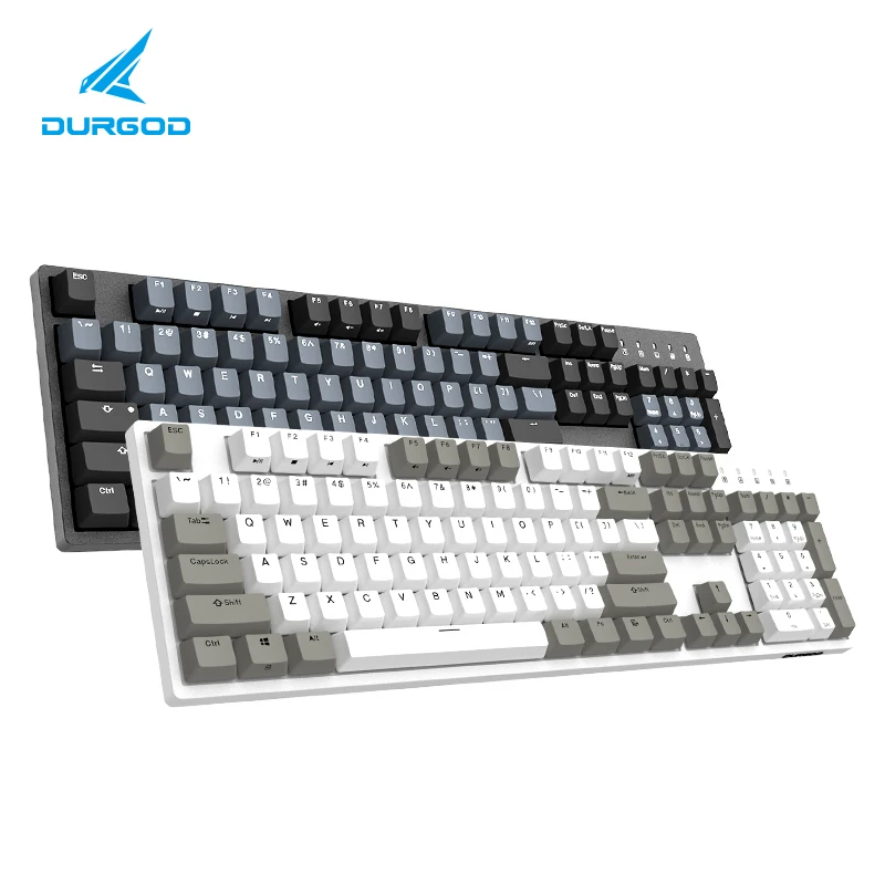 durgod 104 taurus k310 mechanical keyboard using cherry mx switches pbt doubleshot keycaps brown blue black red silver switch images - 6