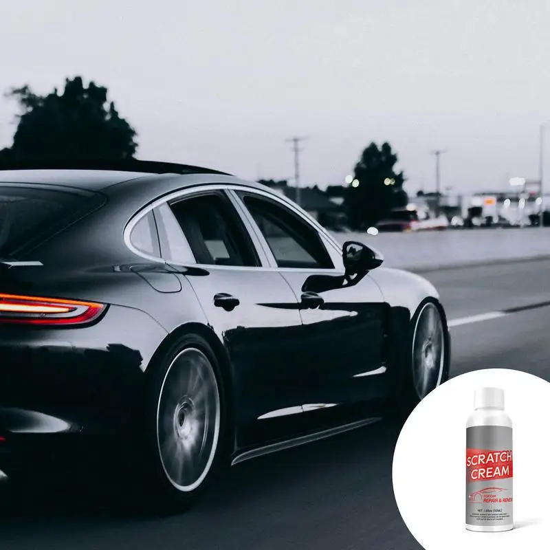 Паста для ремонта автомобильных царапин работает на всех типов красок