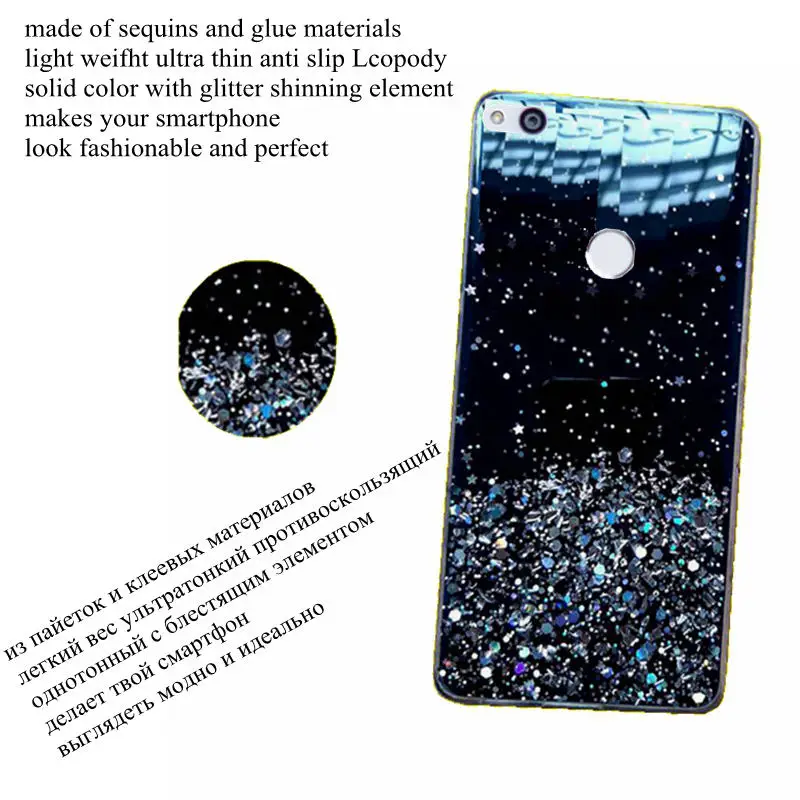 For Huawei P9 Lite P8 Lite 2017 Plating Soft Case Honor 8 Lite TPU Phone Back Cover For Huawei GR3 2017 Protection Case Coque