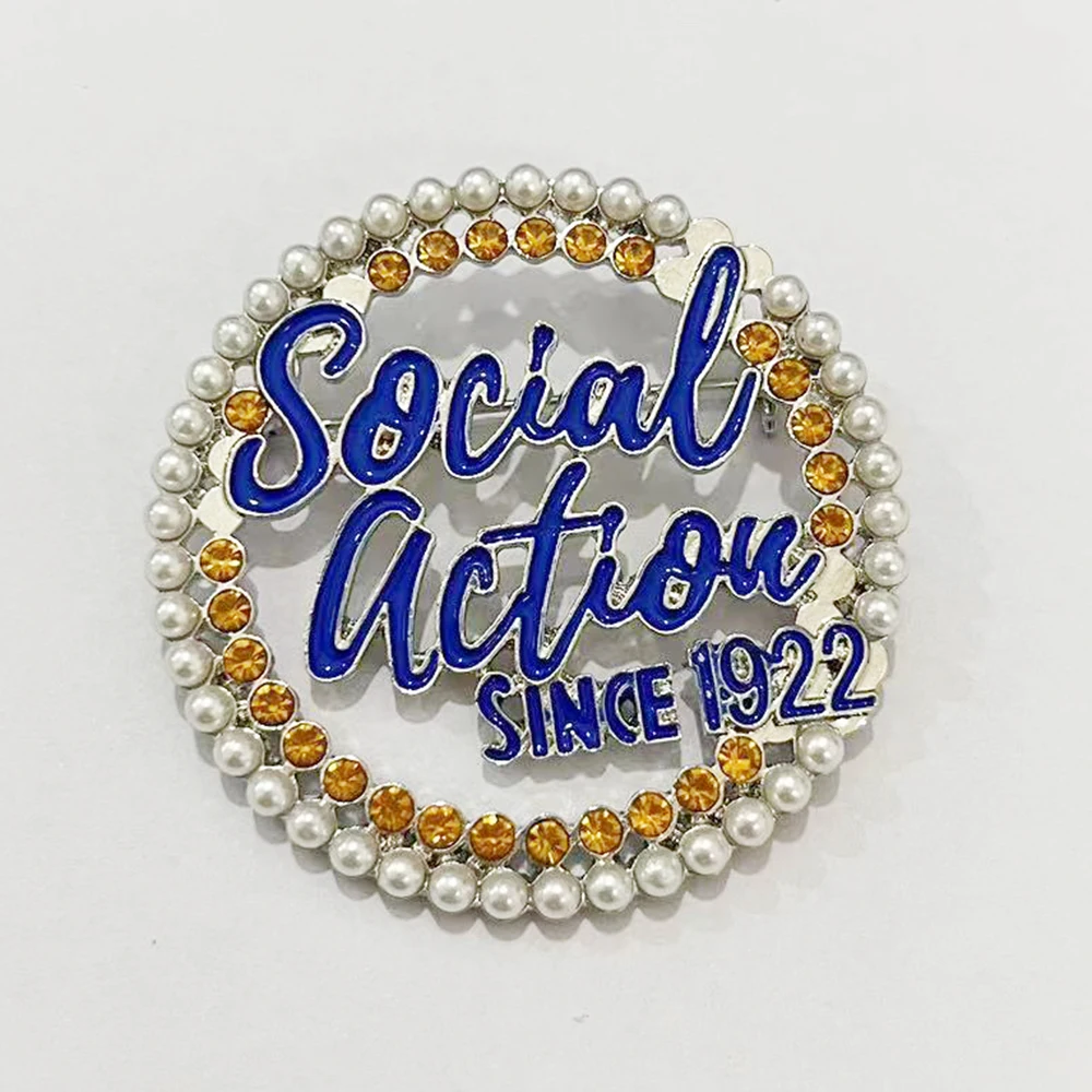 Sigma Gamm Rho College Party Социальная акция с 1922 года Ювелирная брошь