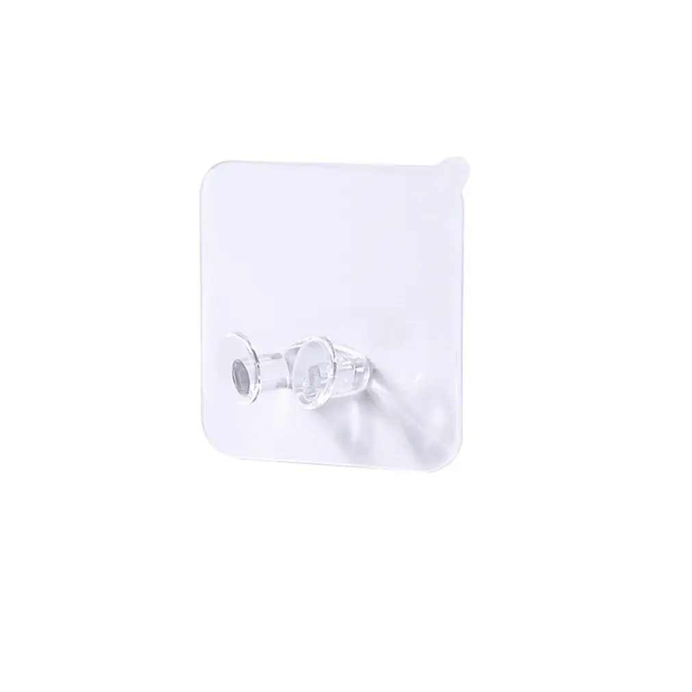 

Transparent Wall Hook Strong Self Adhesive Door Wall Hangers Hooks Suction Heavy Load Rack Cup Sucker for Kitchen Bathroom