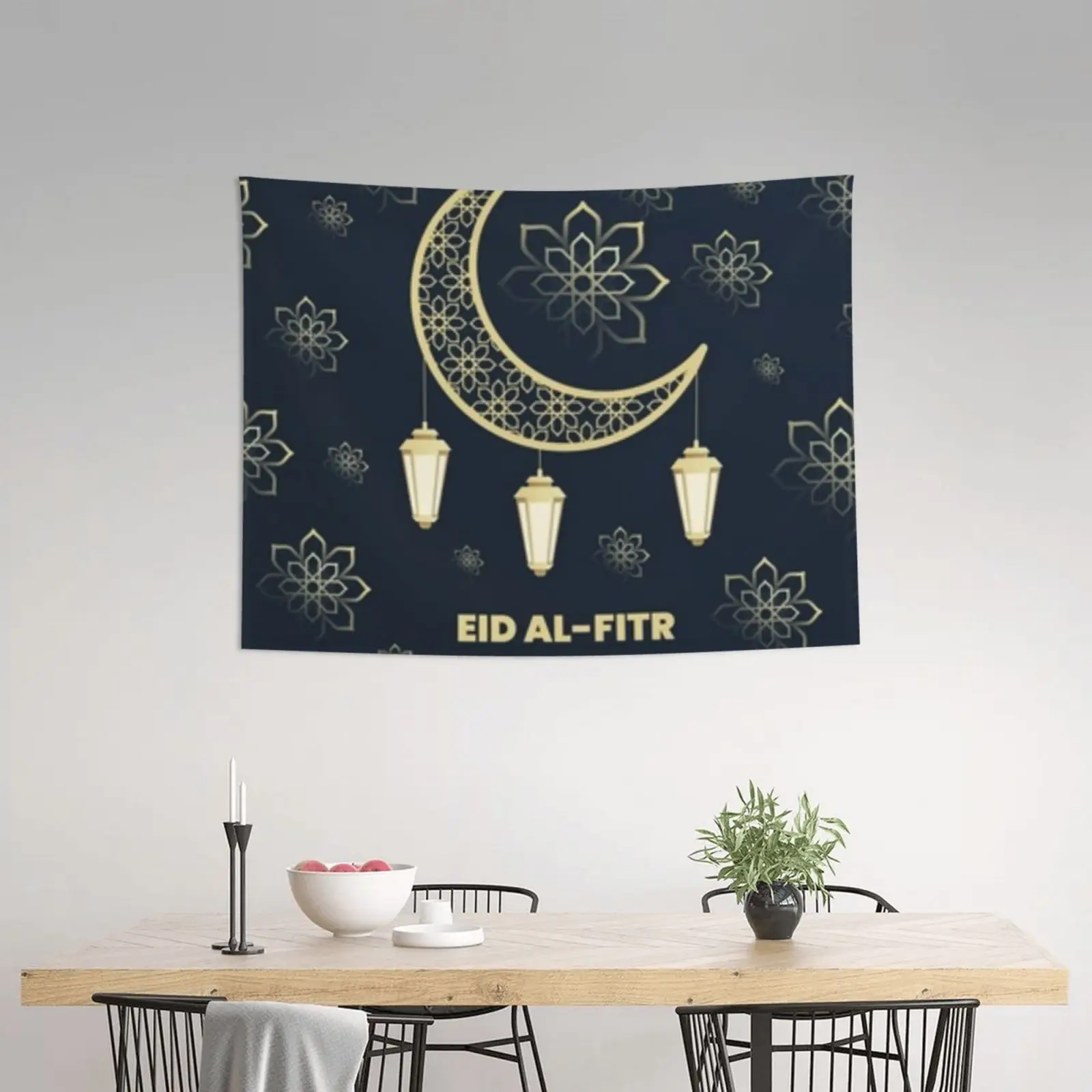 

ИД Мубарак гобелен комната подвесное украшение мусульманский фестиваль Рамадан Настенная картина подарок