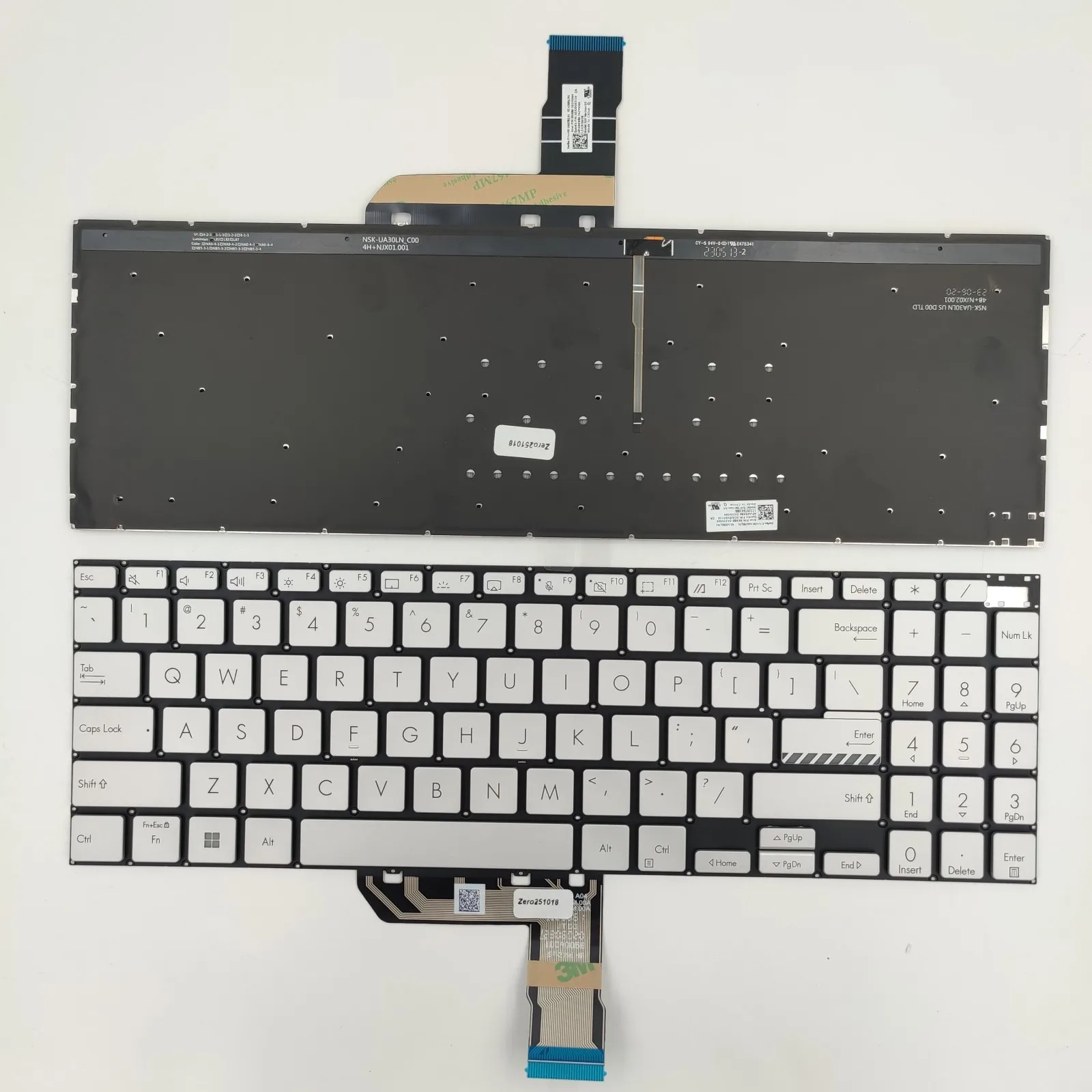 Фото Клавиатура для ноутбуков ASUS M7600Q K6500Z K3500P M6500R/Q X3500PH M3500Q N7600Z с раскладкой US №1