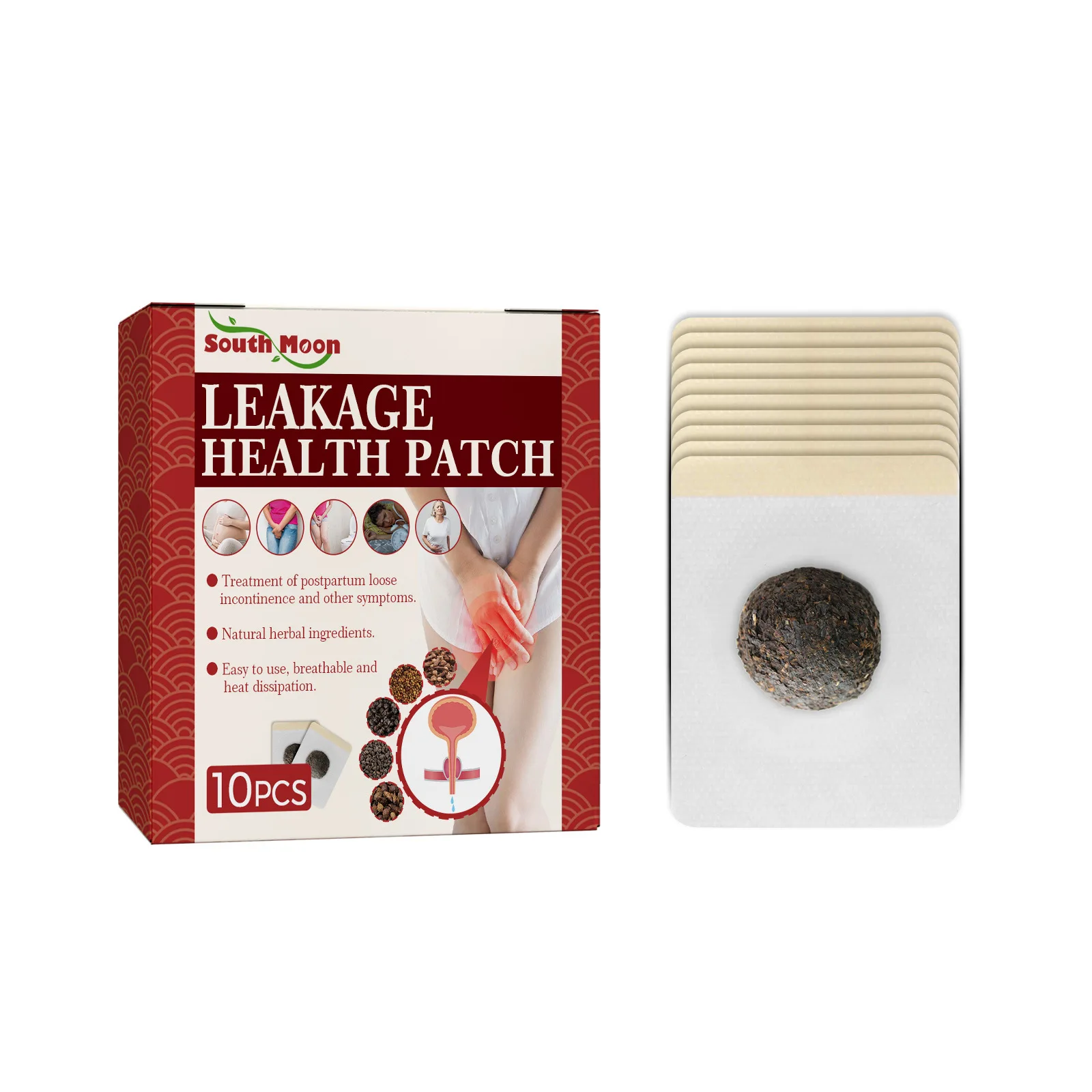 

Urine Leakage Health Care Patch Herbal Care Anti-leakage To Relieve Women's Postpartum Urine Leakage and Multiple Enuresis Patch