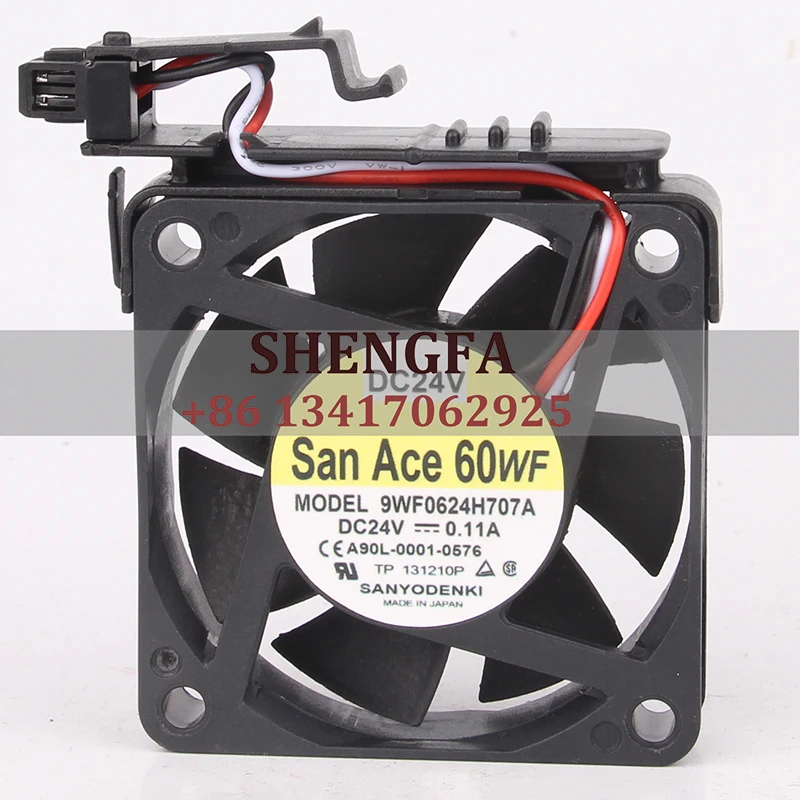 Sanyo San Ace чехол Fan 60WF 9WF0624H707A 60*60*15 мм 24В 0.11A охлаждающий вентилятор