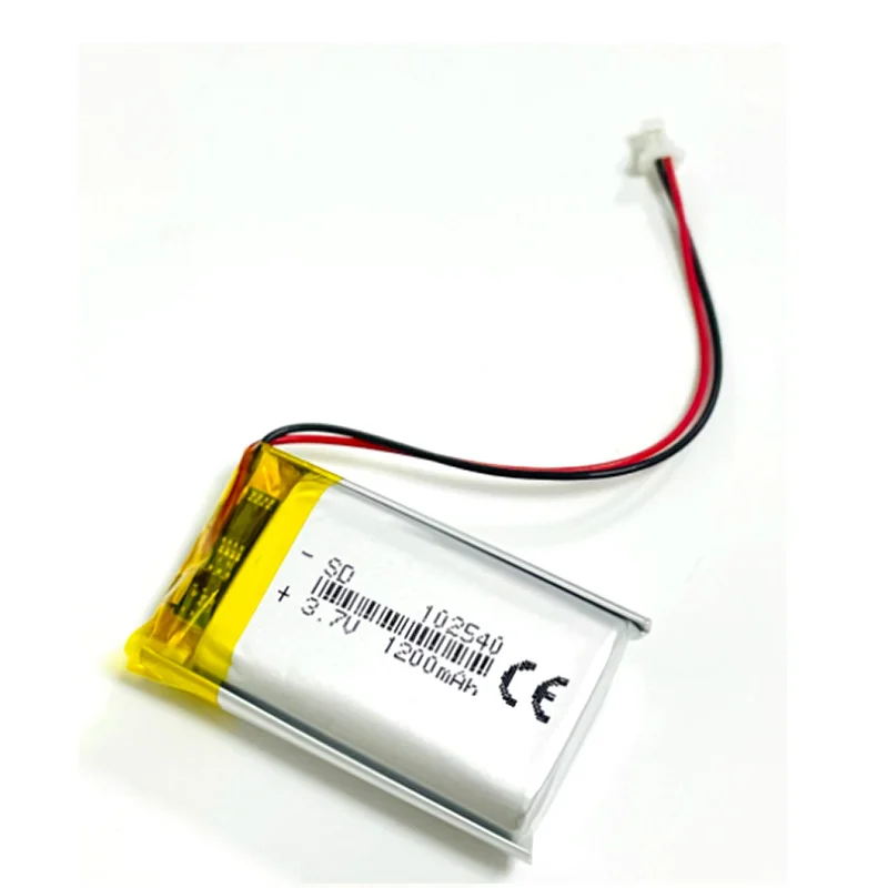 Аккумулятор 802540 952540 102540 1300 мАч для беспроводного эхолота Deeper Sonar GPS 3.7V с 2-контактным разъемом, новая замена батареи (art.: 3920ccc855035) - 3920ccc855035