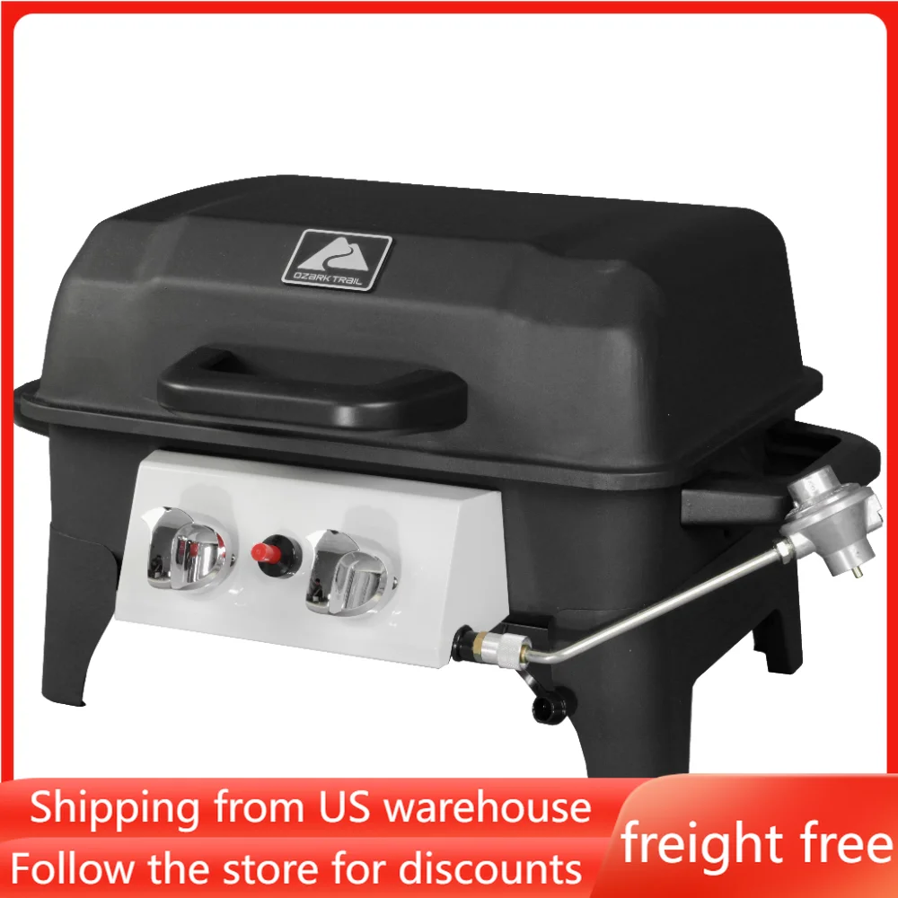 

Camping Kitchenware，Burner Portable Propane Gas Grill,Black,freight free