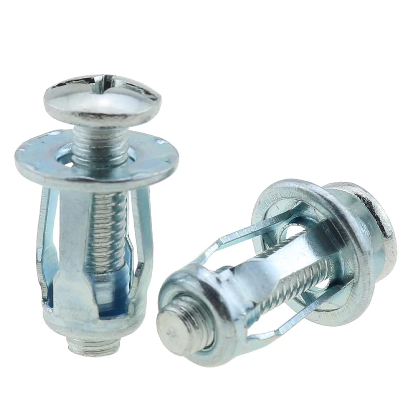 50 шт. M4 M5 M6 Лепестковые заклепки гайка болт автомобильный металлический винт для