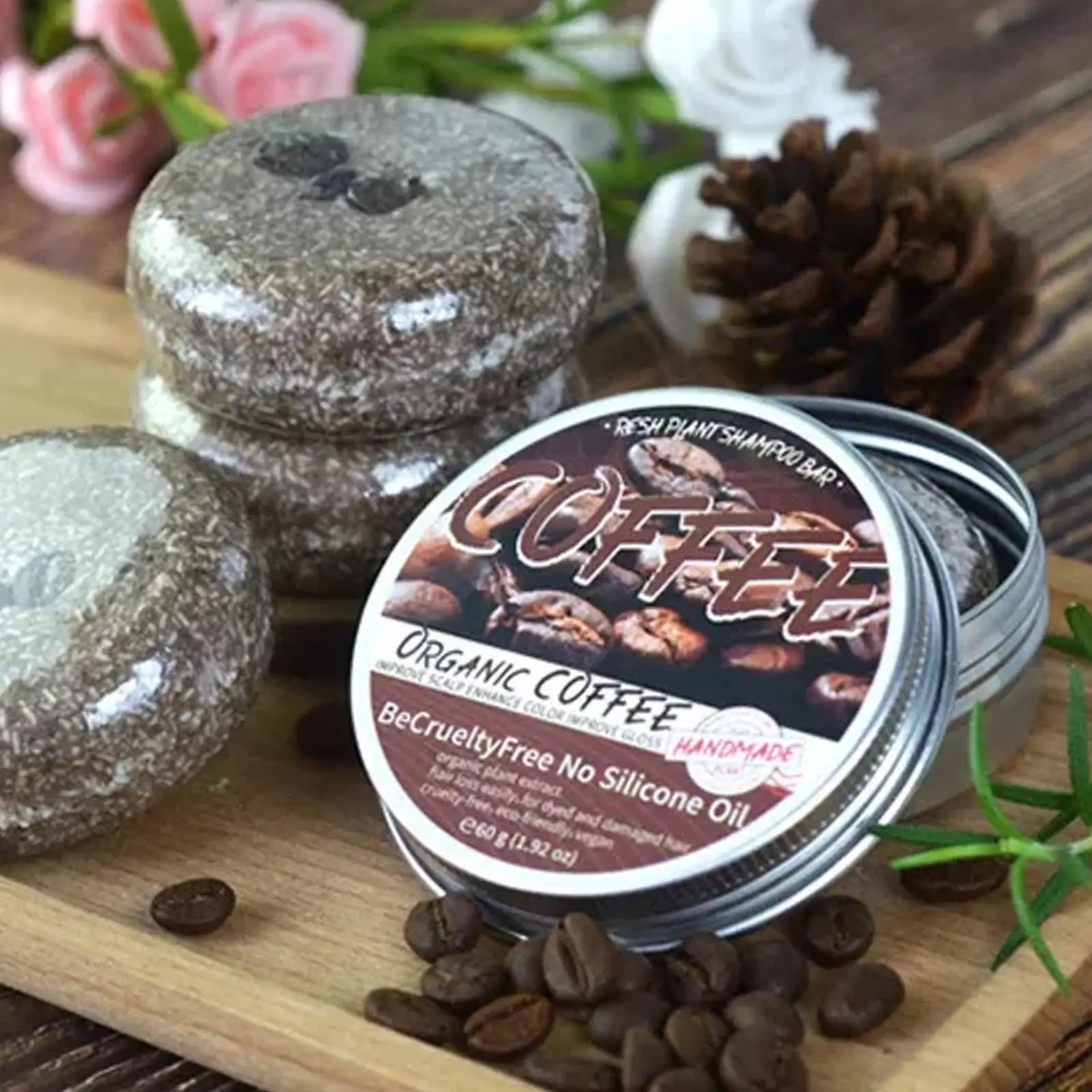 

Flower Essence Soap Hair Growth Shampoo Soap Cold Processed Soap Hair Shampoo Bar Pure Plant Hair Shampoos Hair Care