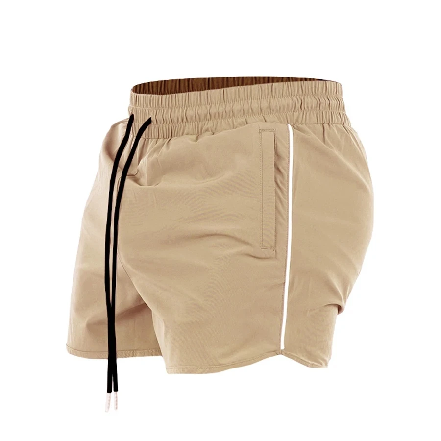 Мужские шорты, Новинка лета 2023, спортивные шорты для бега в тренажерном зале, мужские спортивные шорты для фитнеса, быстросохнущие пляжные шорты для бега с несколькими карманами Мужские шорты, Новинка лета 2023, спортивные шорты для бега в тренажерном зале, мужские спортивные шорты для фитнеса, быстросохнущие пляжные шорты для бега с несколькими карманами