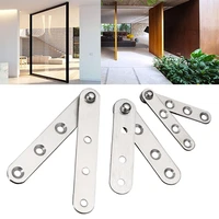 4 pcs useful 360 degree hardware stainless steel window accessories hidden hinges door hinge furniture supplies