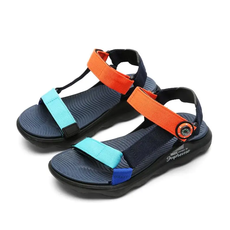 Kids Summer Sandals High-quality Eva Non-slip Outsole Sandals For Boys Girls New Fashion Kids Casual Flat Shoes Size 30-40
