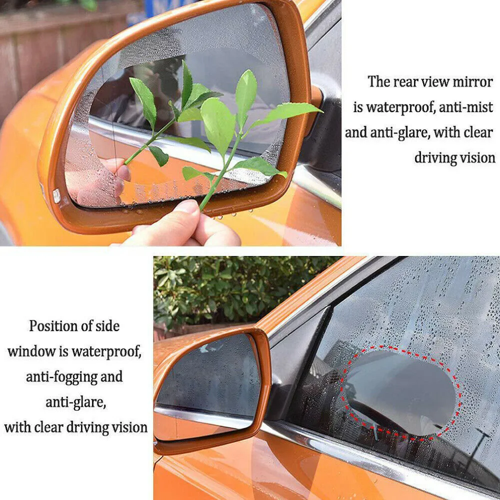 

Rearview Film Sticker Anti-fog Accessories Mirror Multi-Functional Rain
