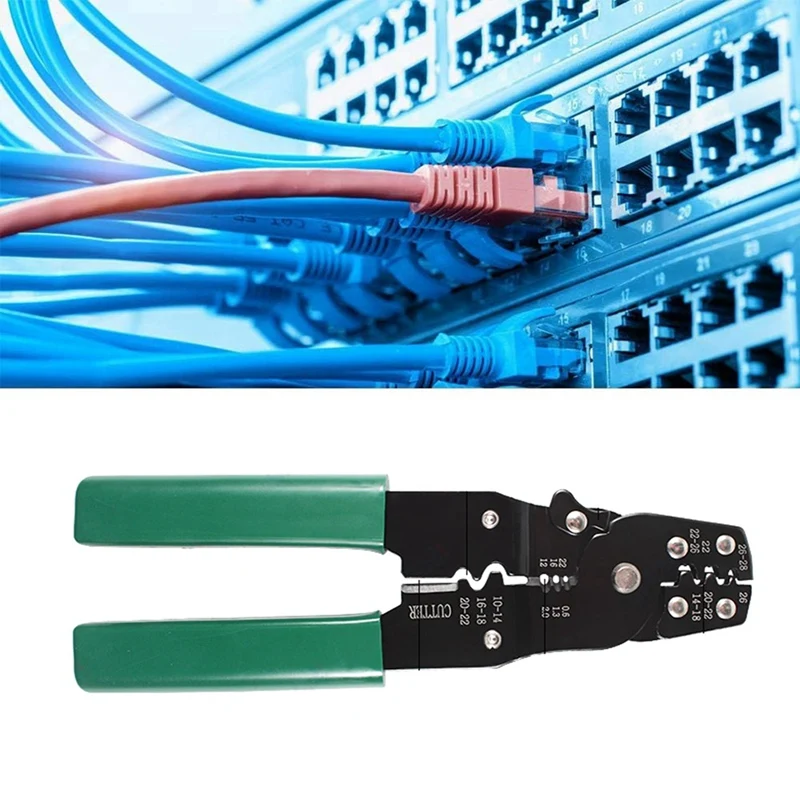 HS-202D многофункциональные обжимные плоскогубцы OT/UT0.08-2.5 ² холоднопрессованные для