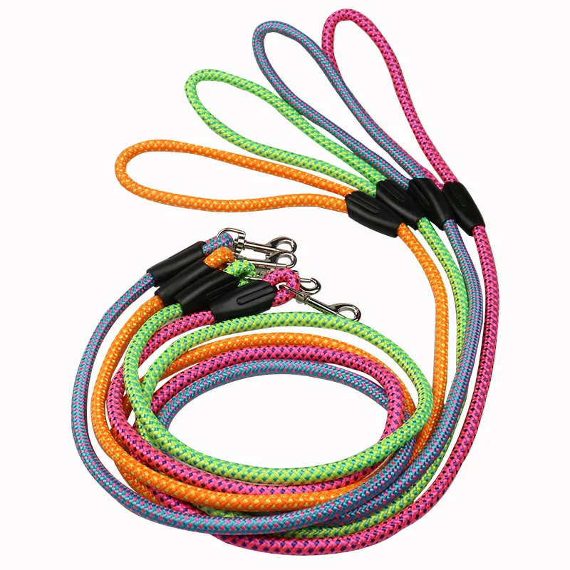 

Dog Leash Running Walk Train for Small Cat Pets Leashes Dogs Leash Rope Nylon Tenacity 4 Colors Dog Supplies