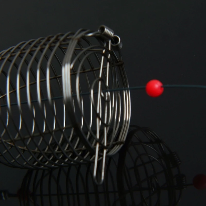 Держатель кормушки клетка для из нержавеющей стали держатель приманок корзина