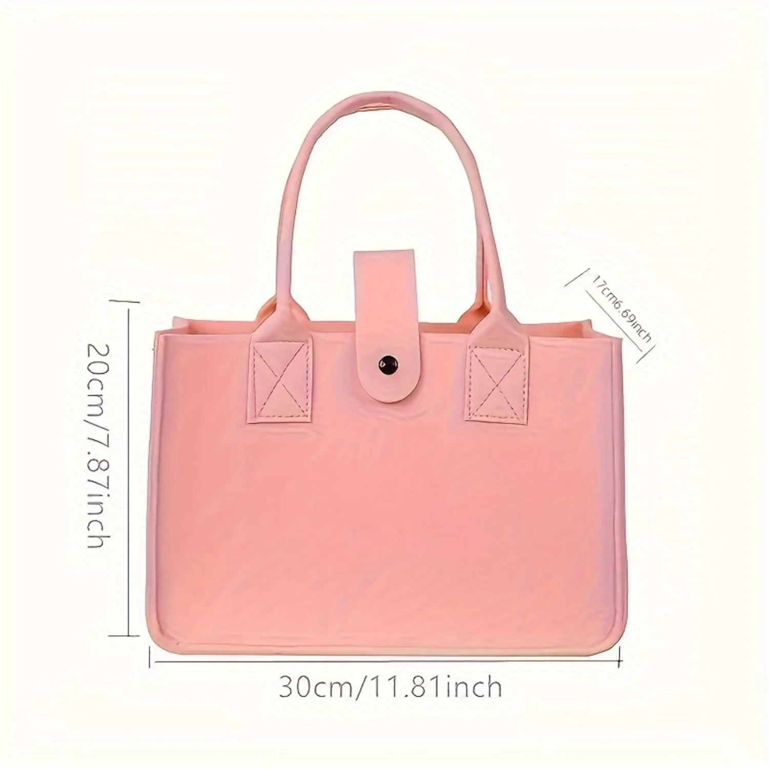 Элегантная сумка-тоут из фетра большой вместимости для покупок мамы и подарков