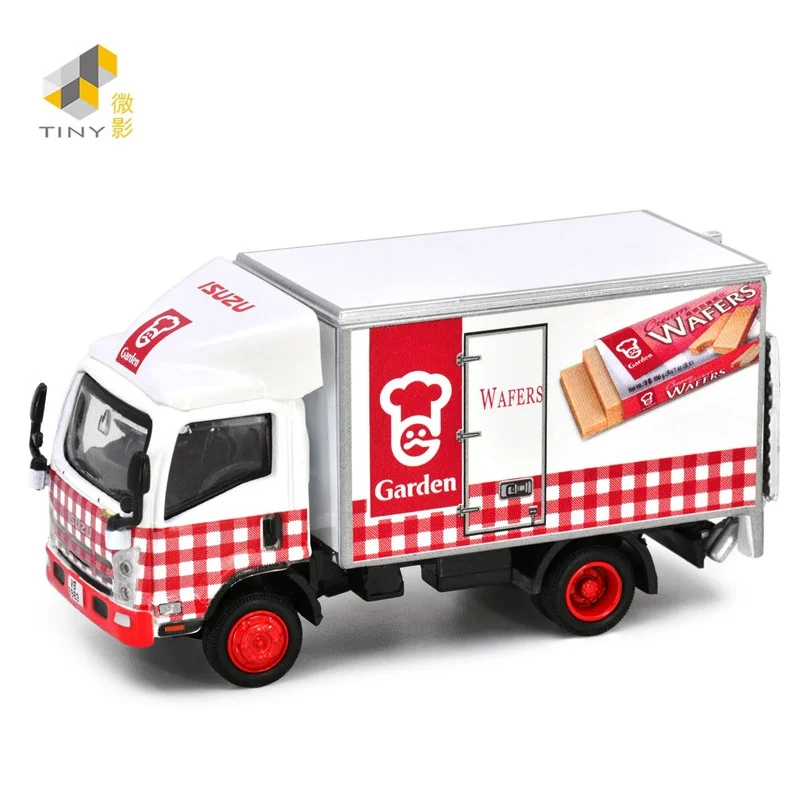

Крошечный садовый фургон серии Isuzu N 1:76, модель автомобиля из сплава