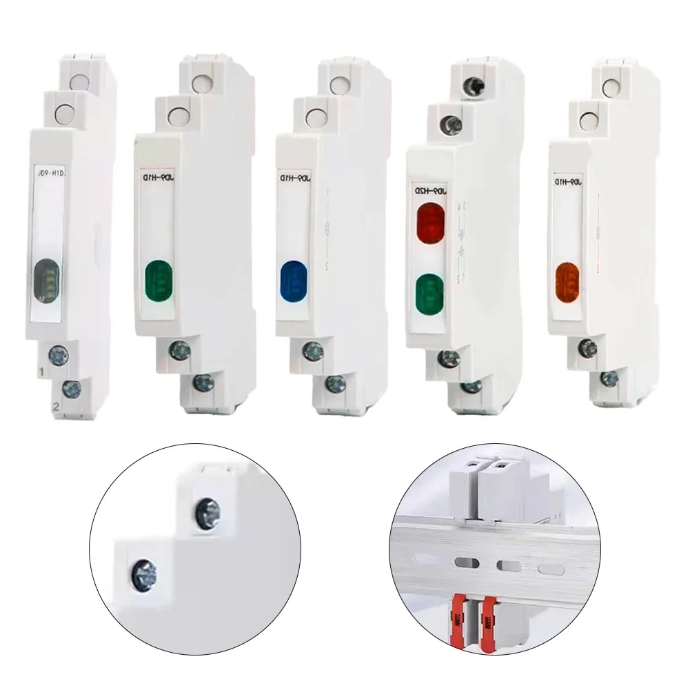 1 шт. светофоры JD9 индикатор на DIN-рейку 230 В ACDC 50 Гц 60 направляющей ультратонкий