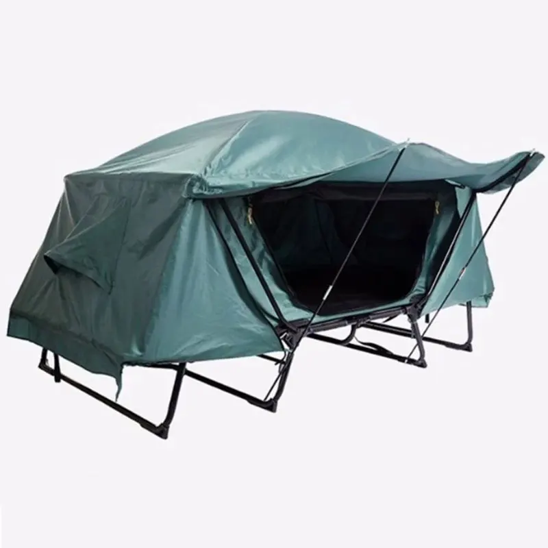 

Portable More Function Ground Double-deck Moisture-proof Rain-proof Outdoor Camping Tents